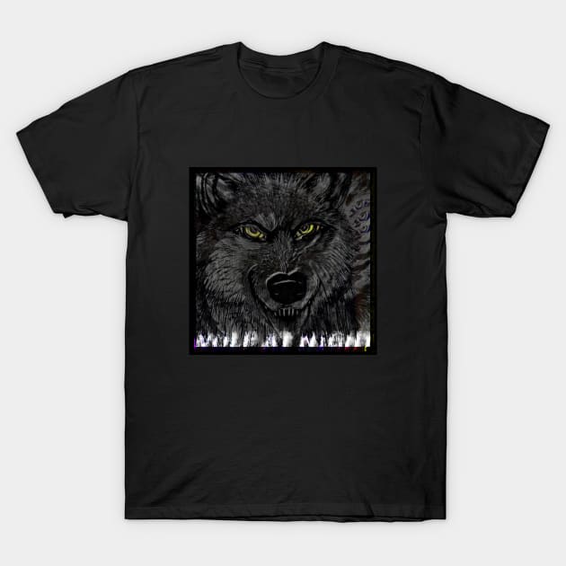 BIG BAD WOLF T-Shirt by retrograde.rec